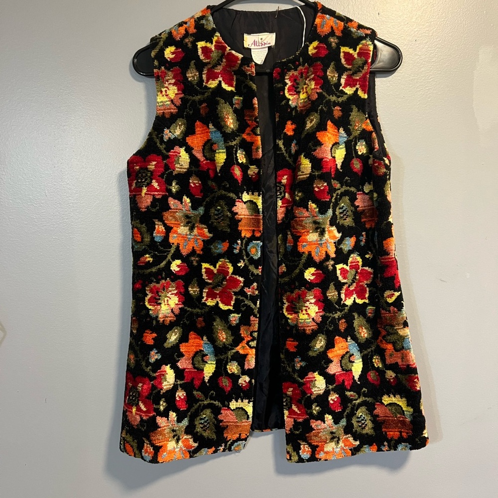 1960s Vintage Aladdin Tapestry Vest